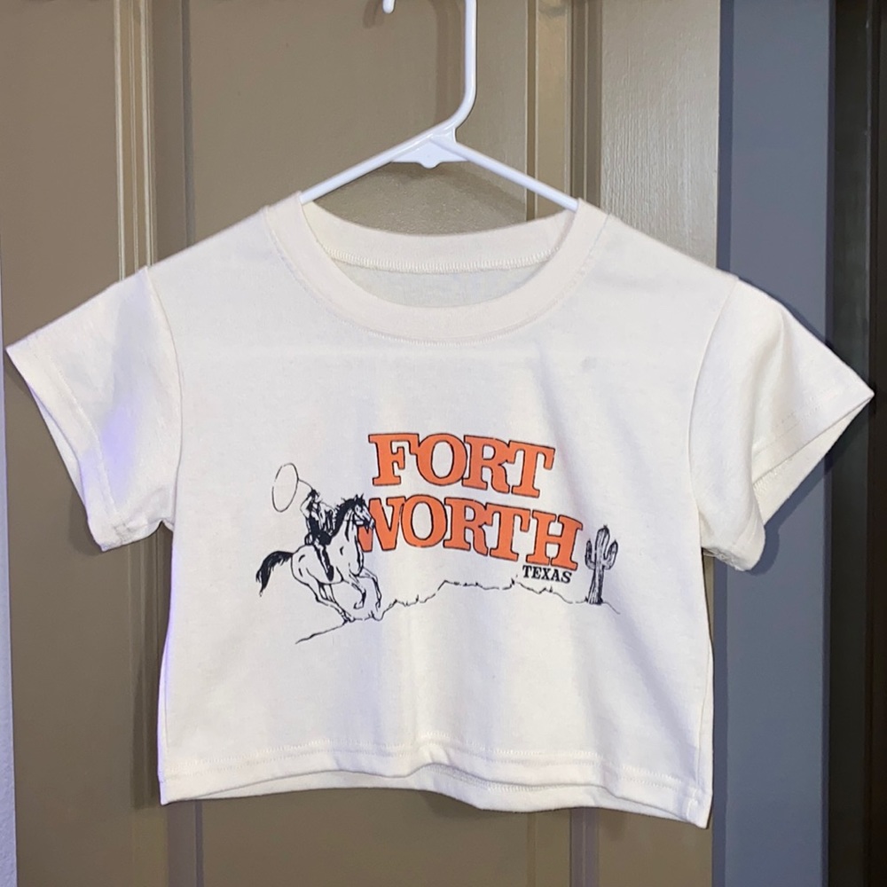 Fort Worth TX Crop Top